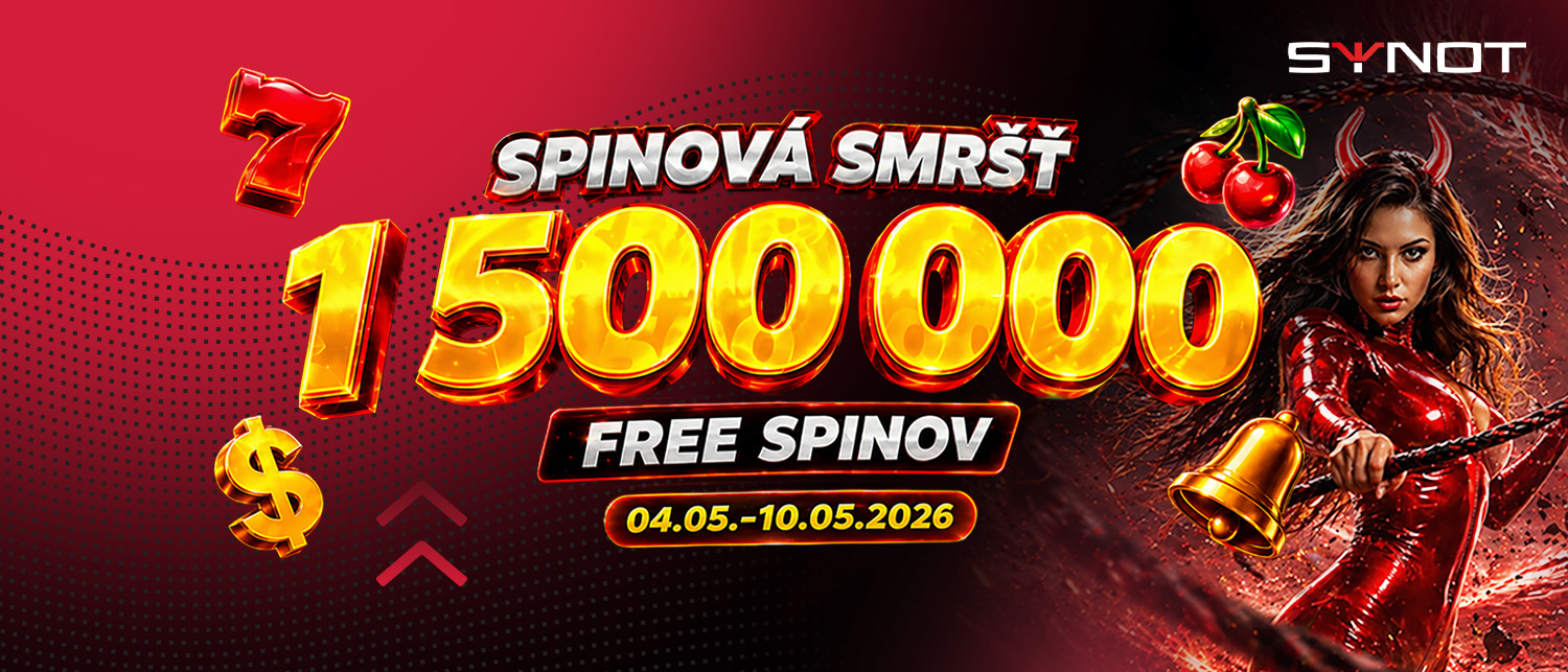 1 500 000 free spinov, zaži epickú Spinovú smršť
